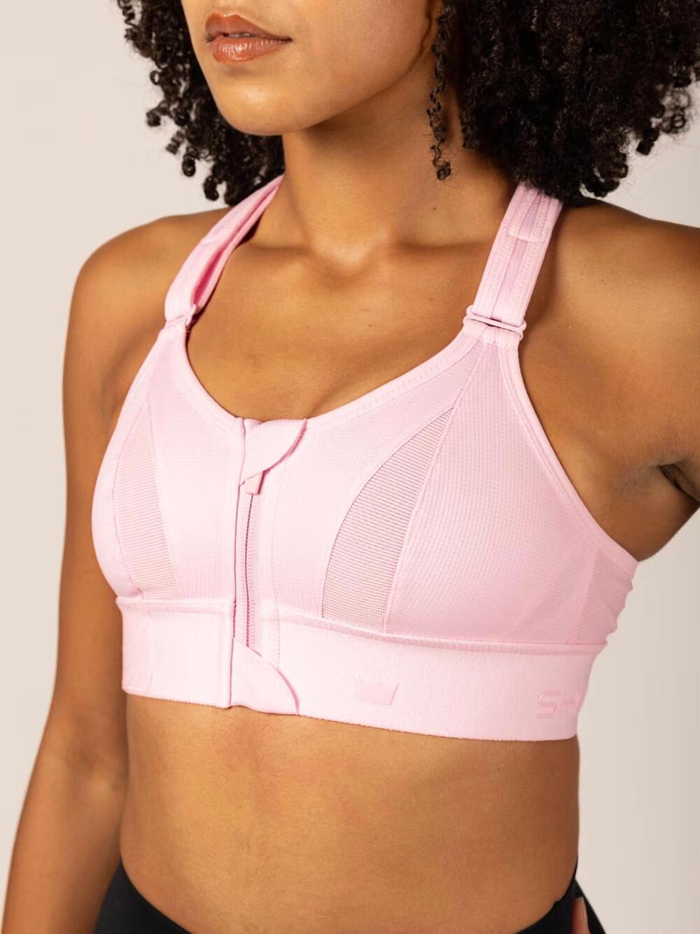 NEW SHEFIT women's ultimate sports bra in cherry blossom